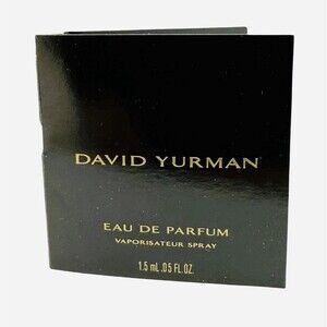 David Yurman Classic Eau De Parfum 0.05 Oz/ 1.5ML Each Spray Vial Lot Of 2 New